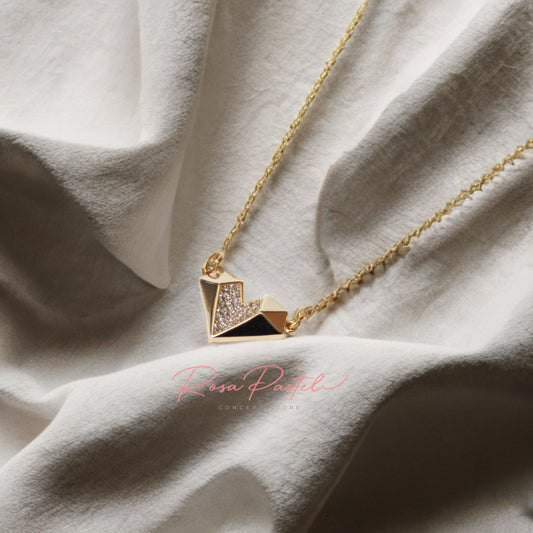 Collar en baño de oro 18k