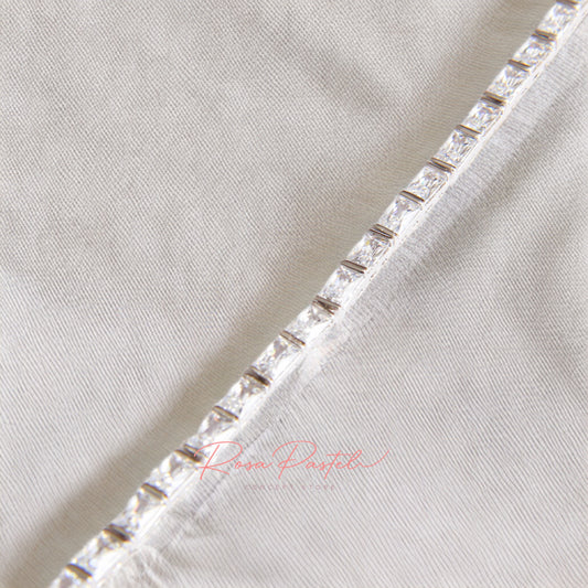 Pulsera en baño de rodio