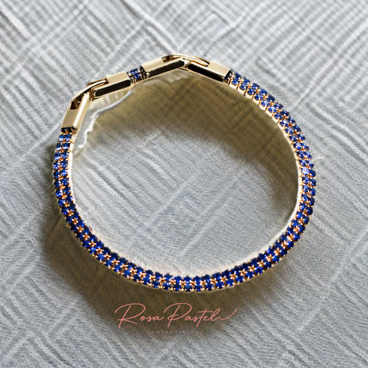 Pulsera baño de oro 18k