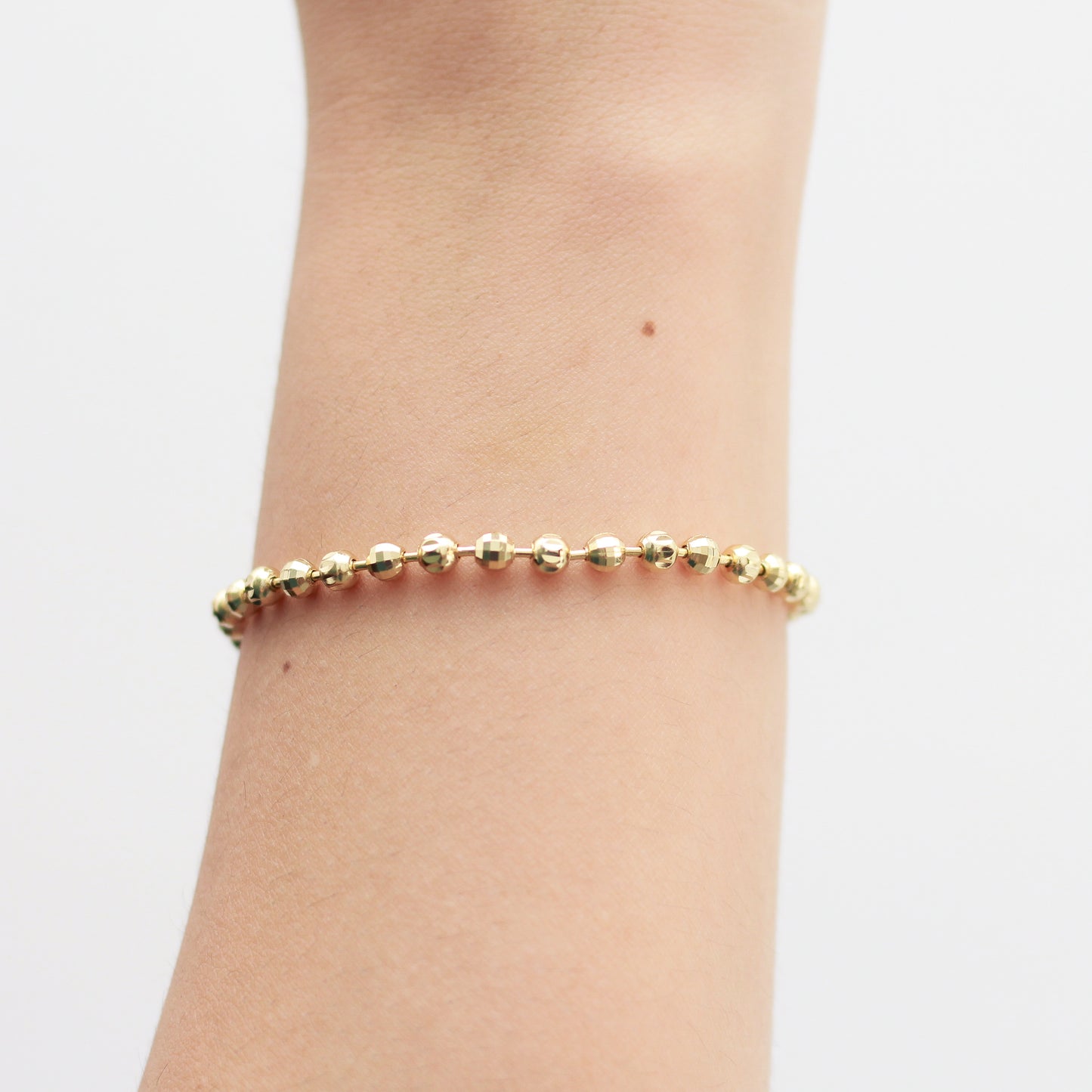 Pulsera en baño de oro 18k