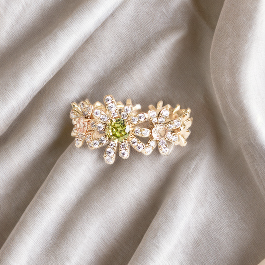 Anillo en baño de oro 18 k