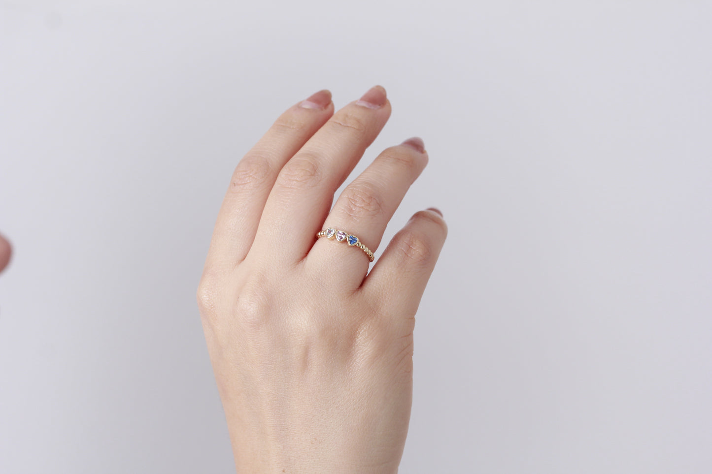 Anillo en baño de oro 18 k