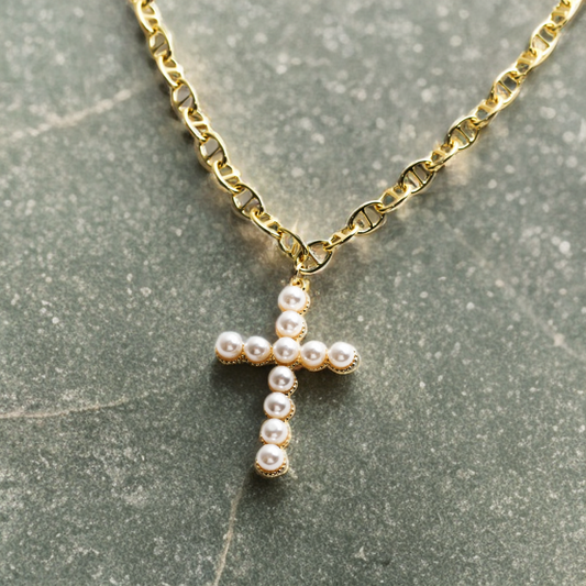 Collar en baño de oro 18k