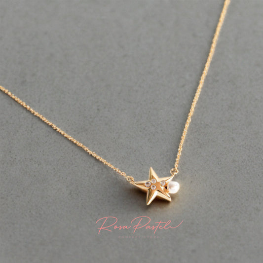 Collar en baño de oro