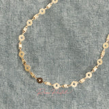 Collar en baño de oro 18k