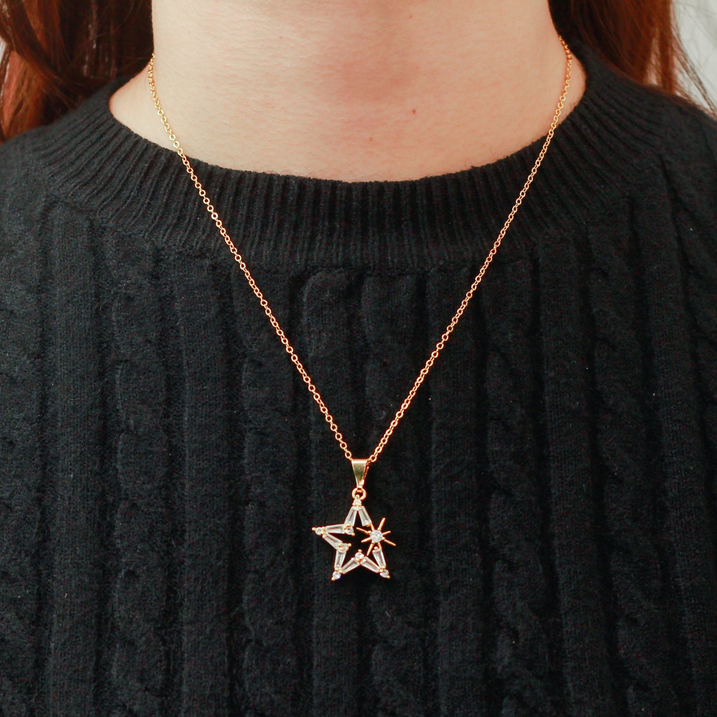 Collar baño de oro 18k