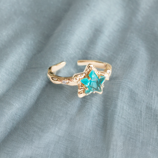 Anillo baño de oro 18k