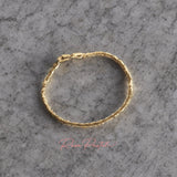Pulsera en baño de oro 18K
