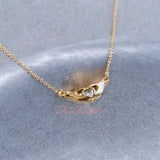 Collar en baño de oro 18k