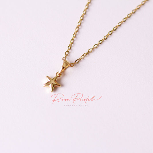 Collar en baño de oro 18k