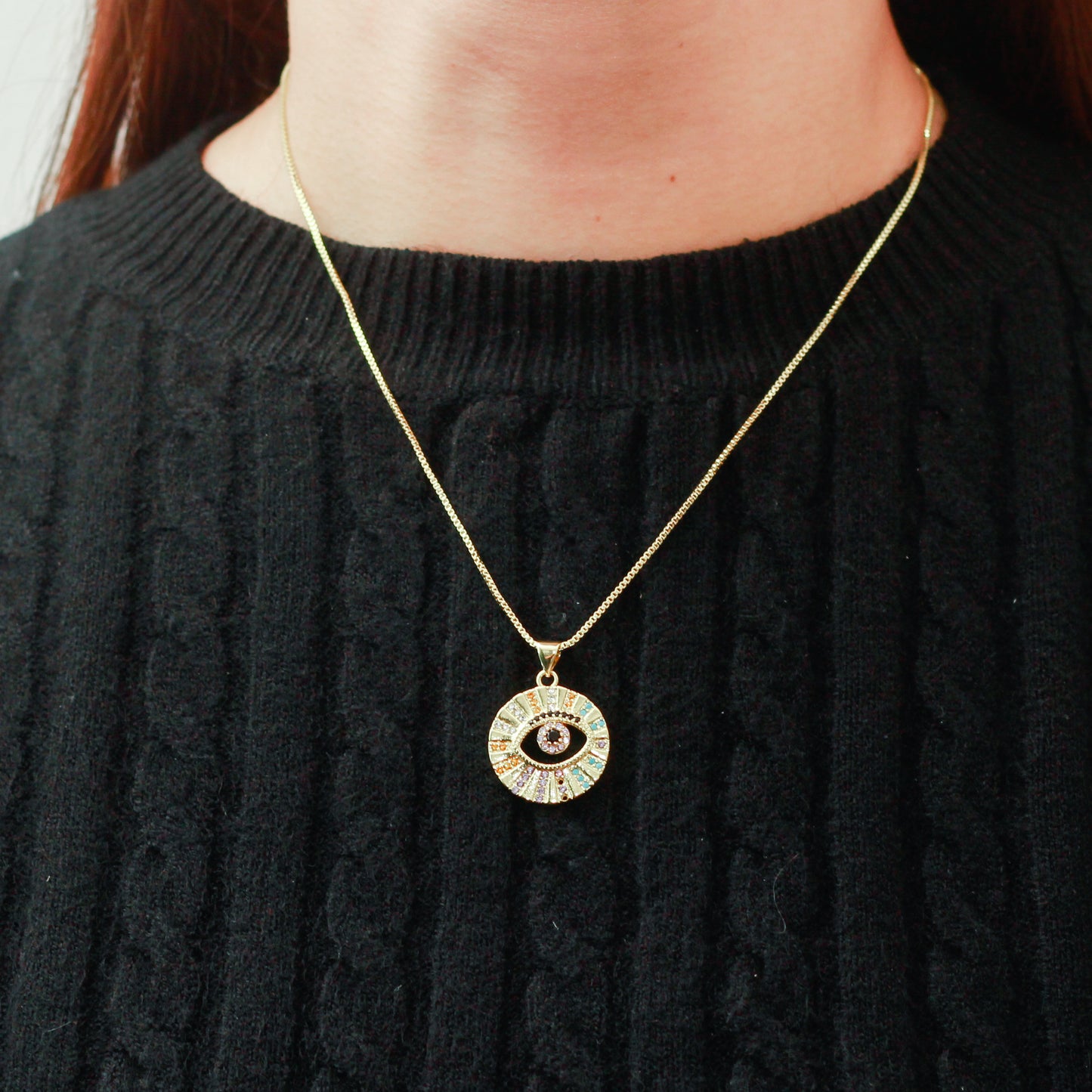 Collar baño de oro 18k