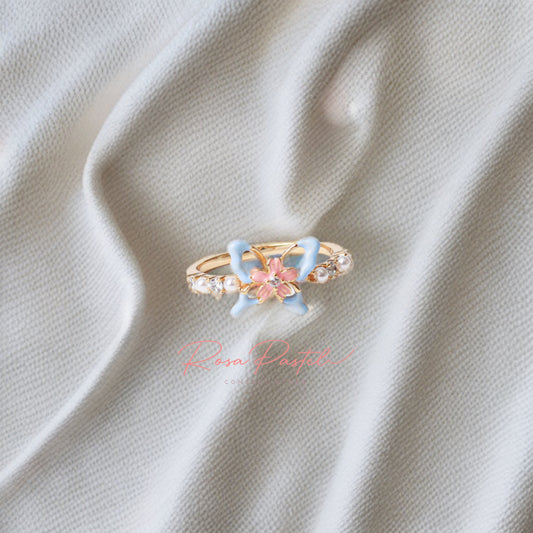 Anillo en baño de oro 18 k