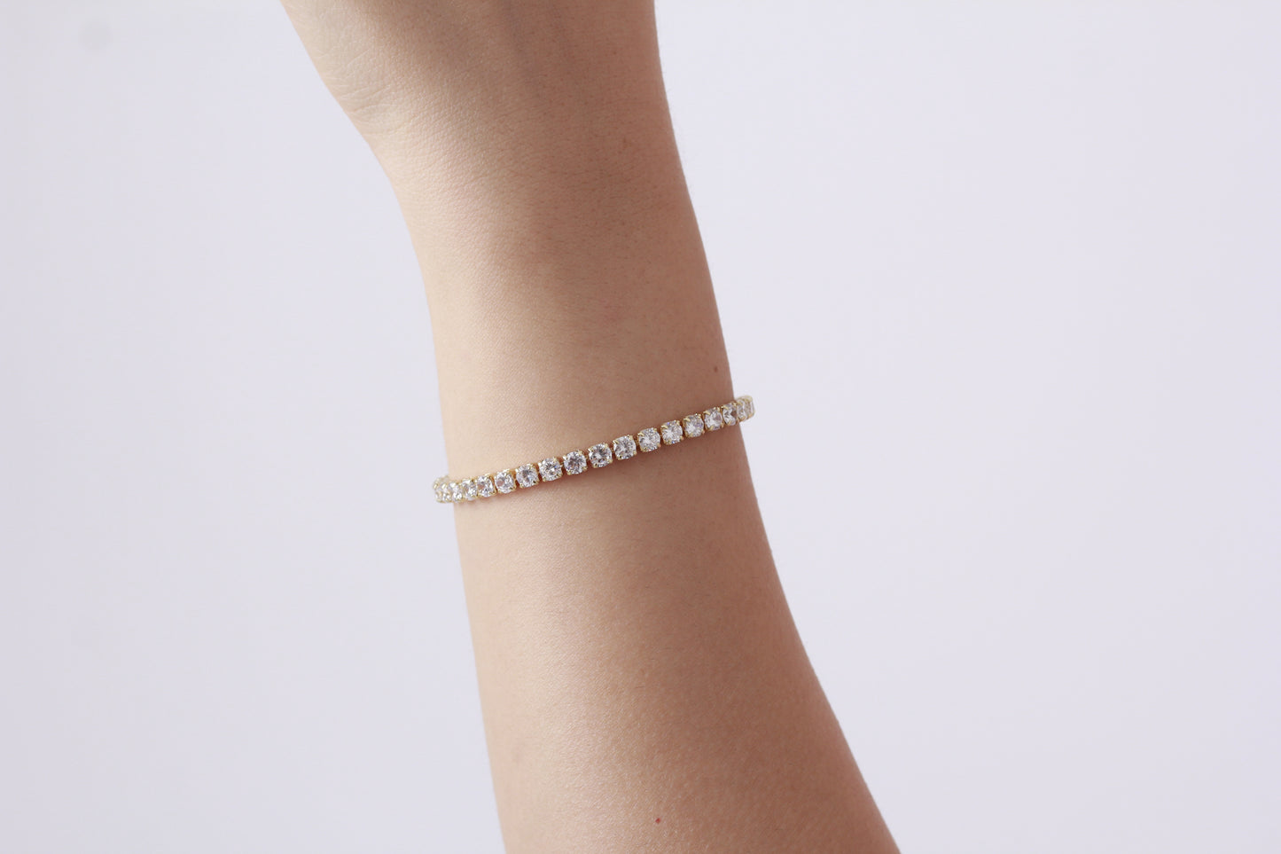 Pulsera en baño de oro 18k