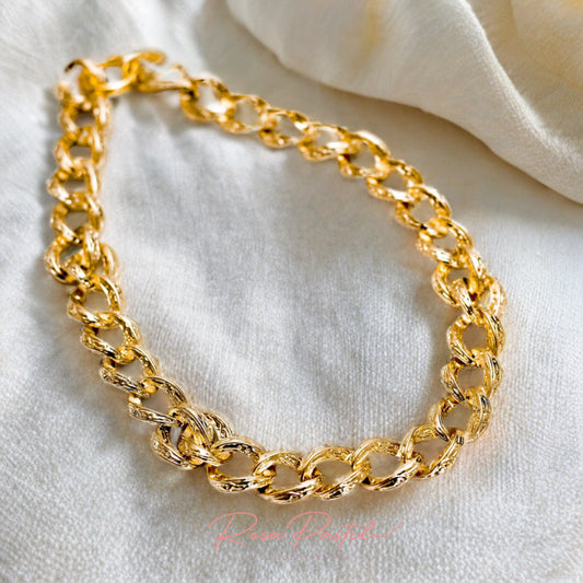 Cadena en baño de oro 18k