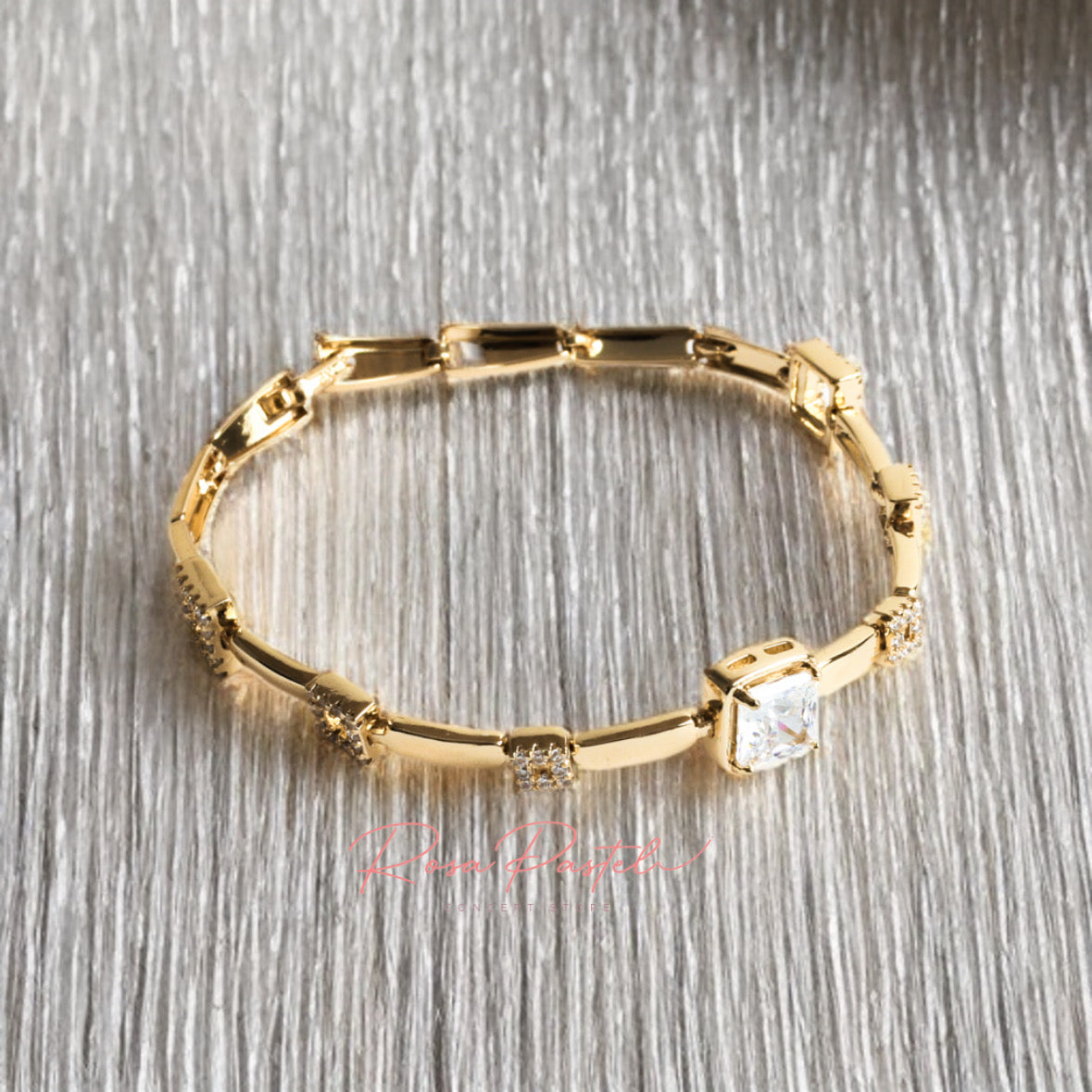 Pulsera en baño de oro 18K