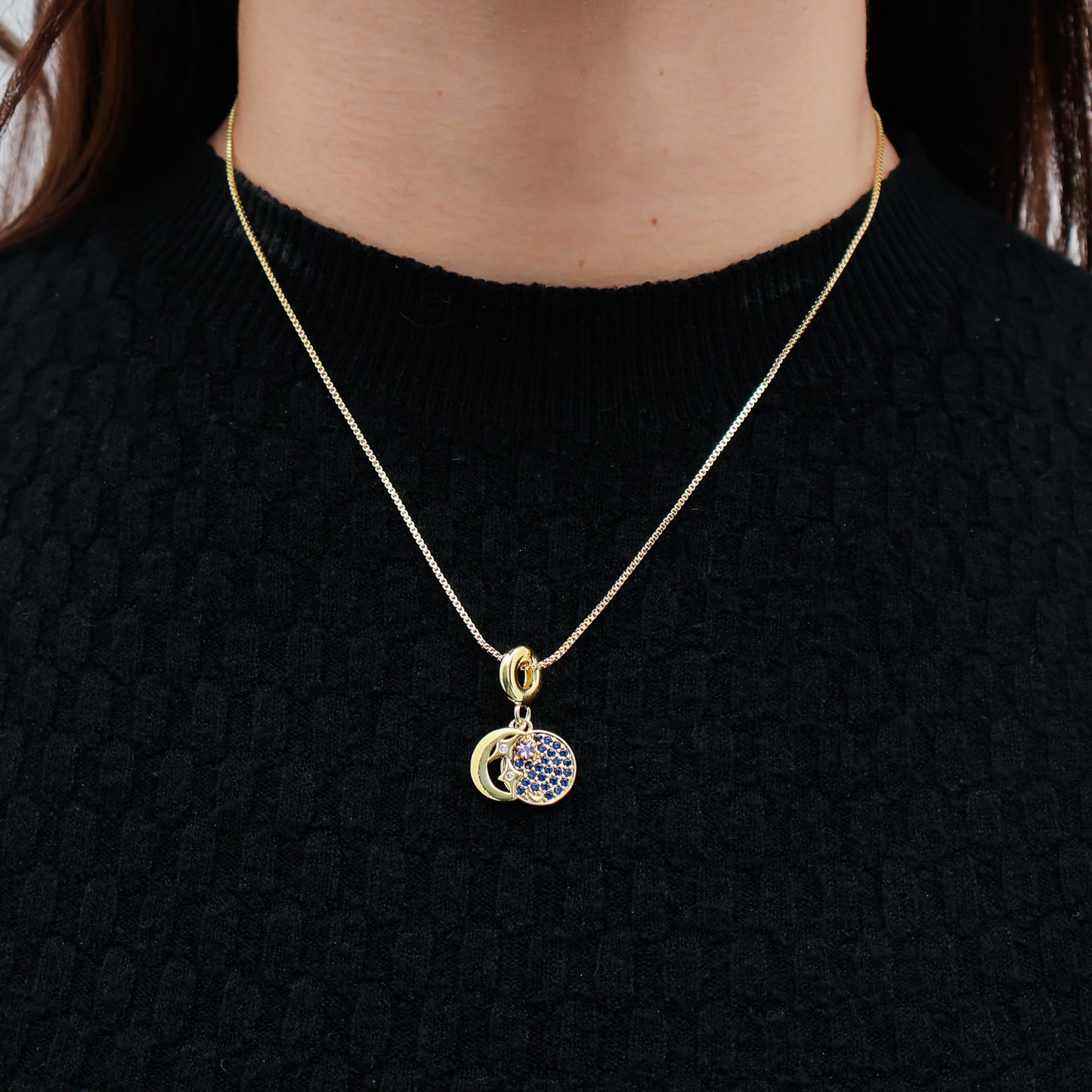 Collar en baño de oro 18k