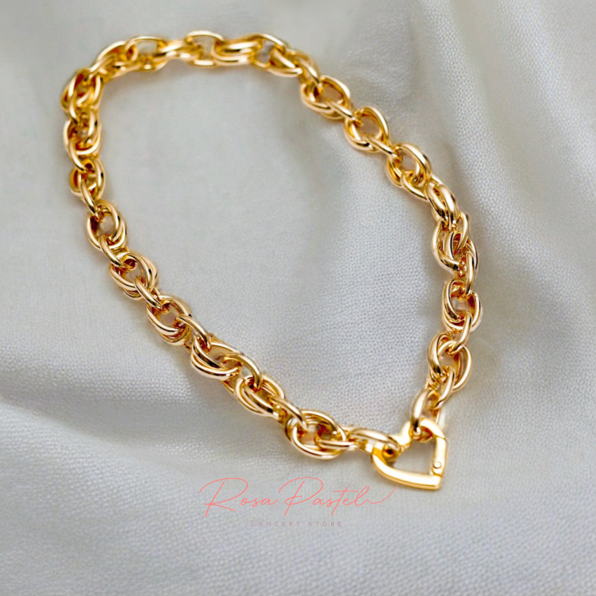 Cadena en baño de oro 18k