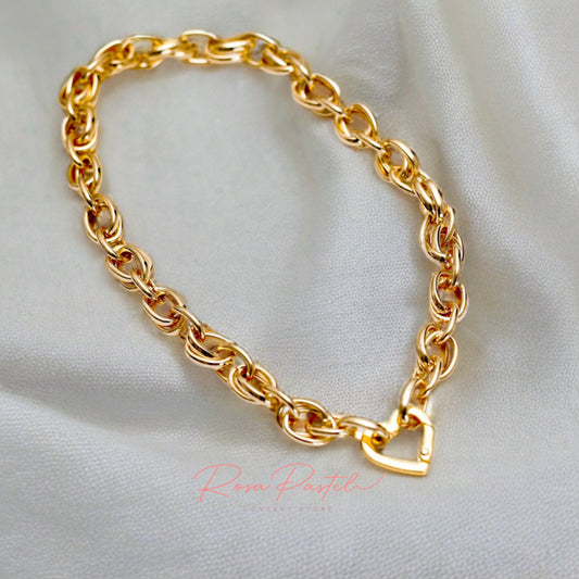 Cadena en baño de oro 18k