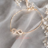 Pulsera en baño de oro 18k