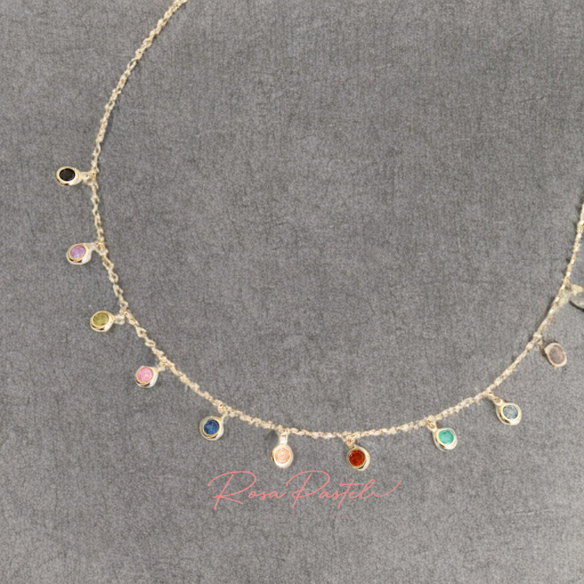 Collar en baño de oro 18k