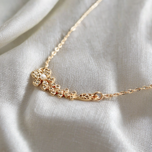 Collar baño de oro 18k