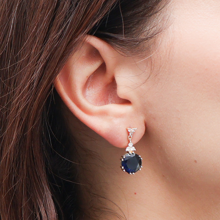 Arete en baño de oro 18k