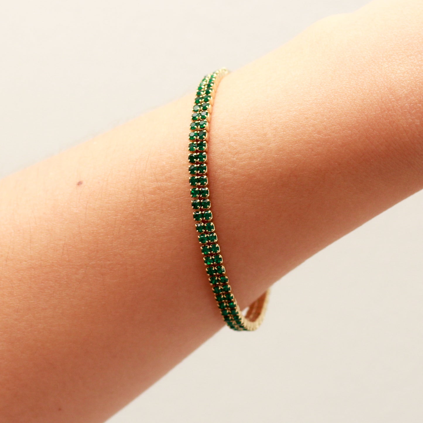 Pulsera en baño de oro 18k
