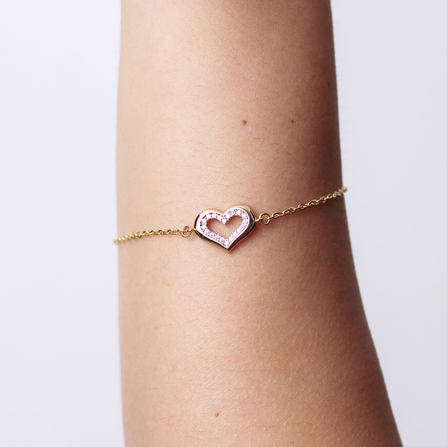 Pulsera en baño de oro 18k