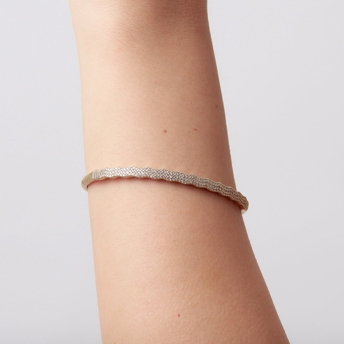 Pulsera en baño de oro de 18k