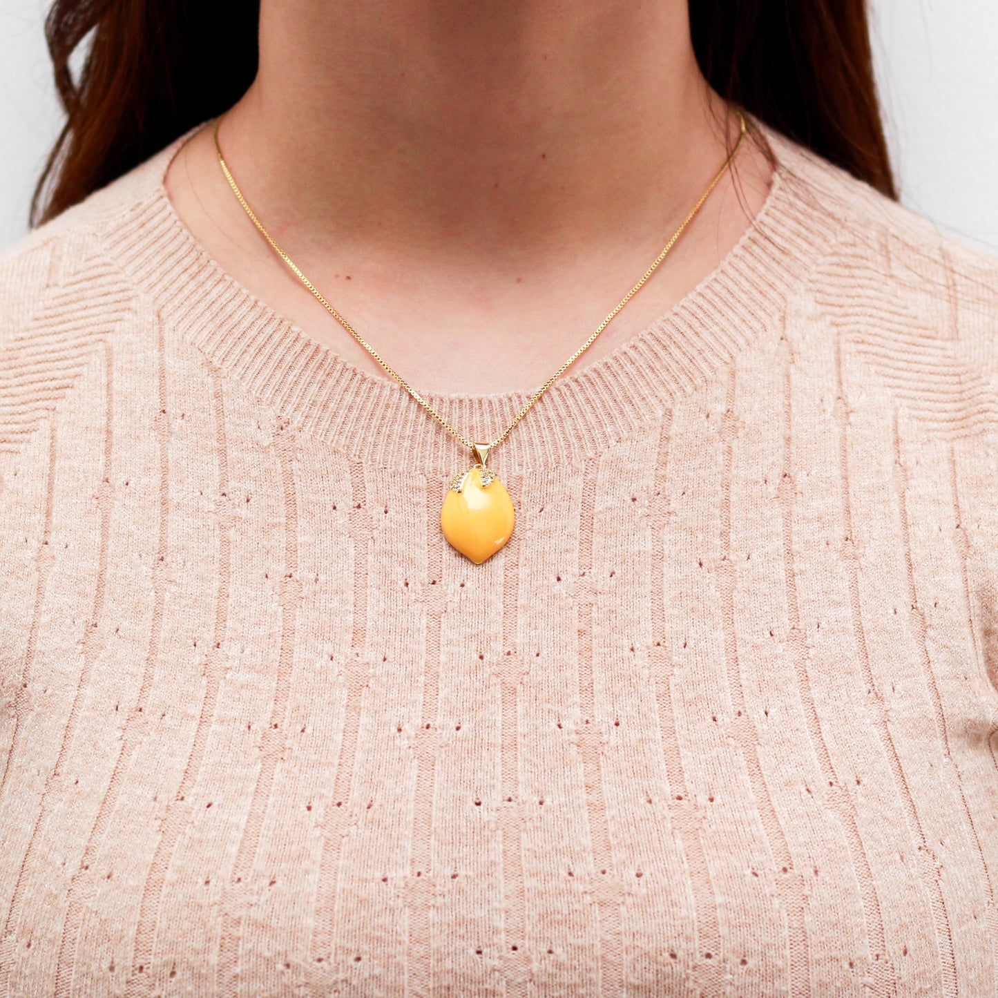 Collar en baño de oro 18k