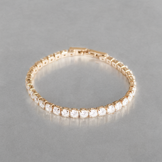 Pulsera en baño de oro 18k