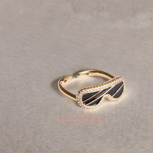 Anillo en baño de oro 18k