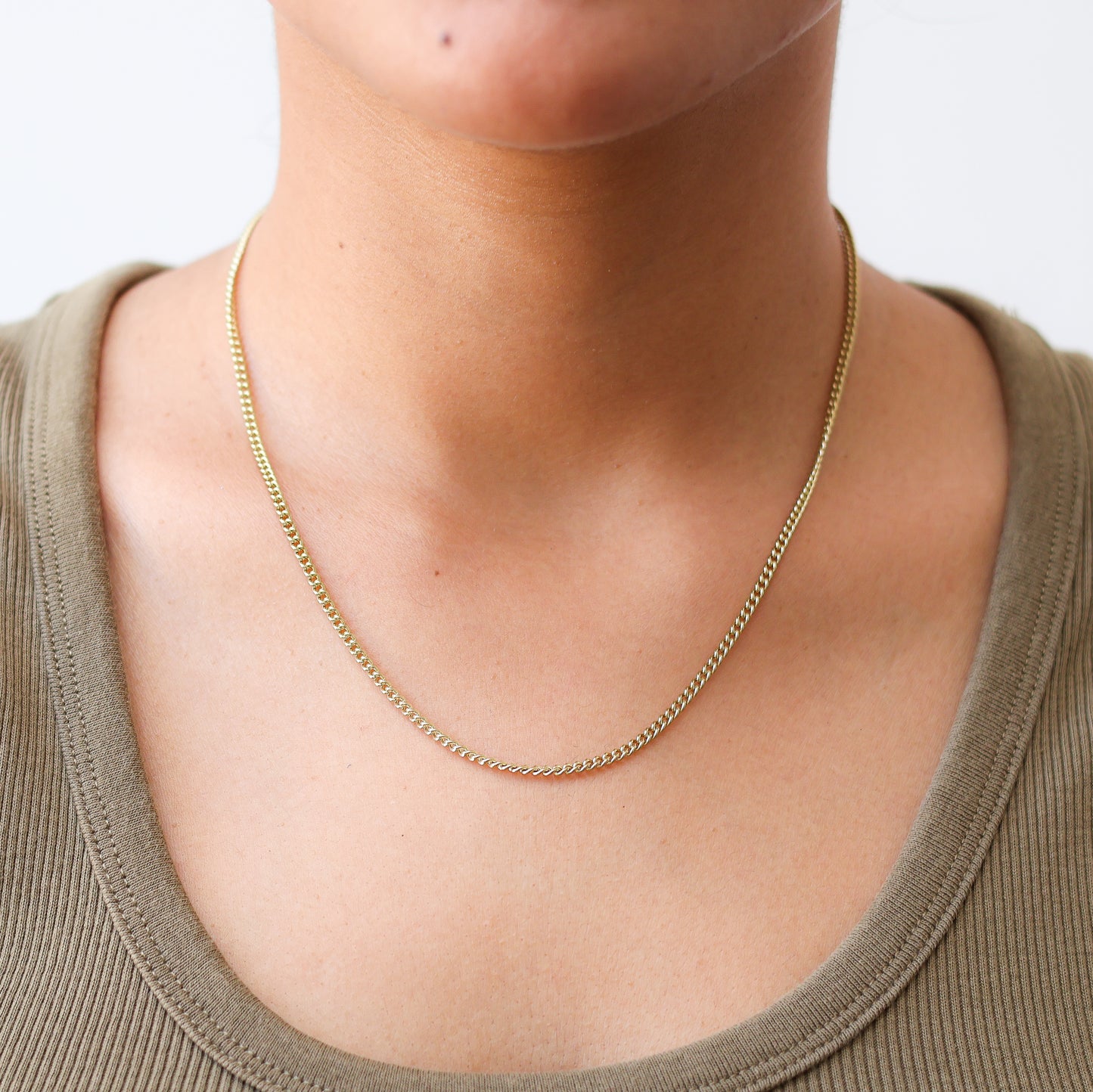 Collar en baño de oro 18k