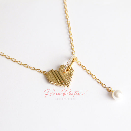 Collar en baño de oro 18k