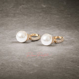 Arete en baño de oro 18k