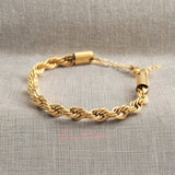 Pulsera en baño de oro