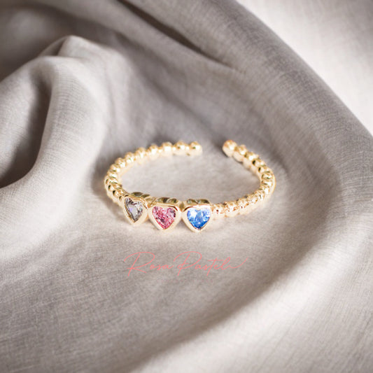 Anillo en baño de oro 18 k