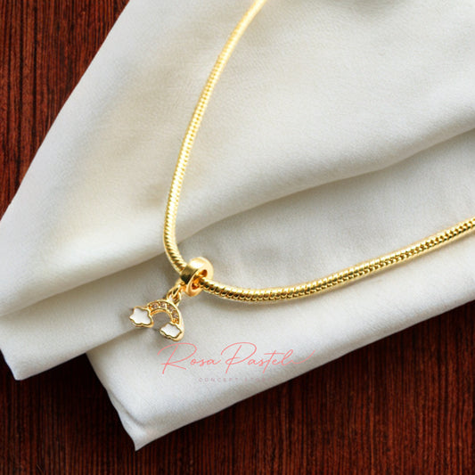 Collar en baño de oro 18k