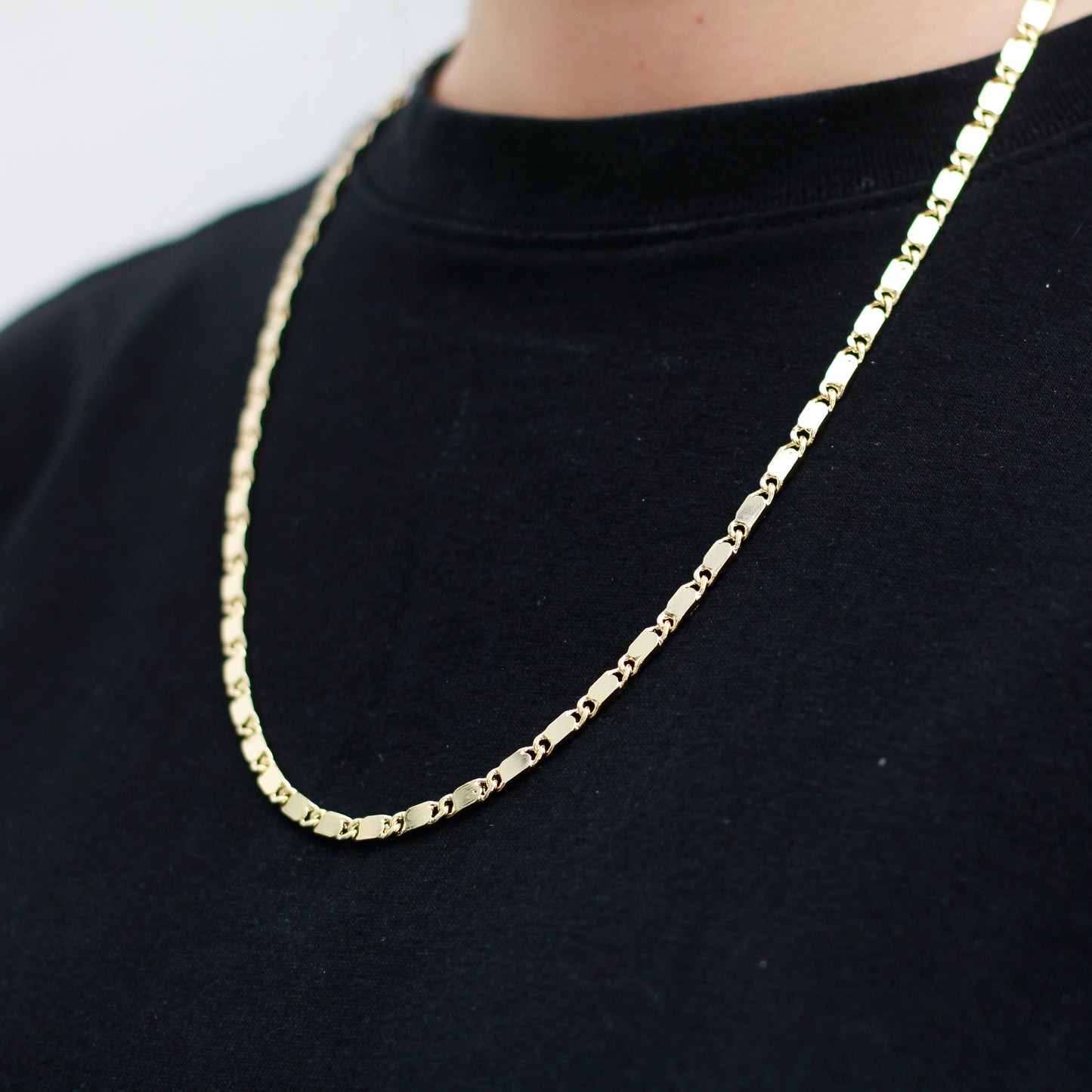 Cadena en baño de oro 18k