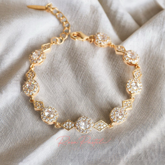 Pulsera baño de oro