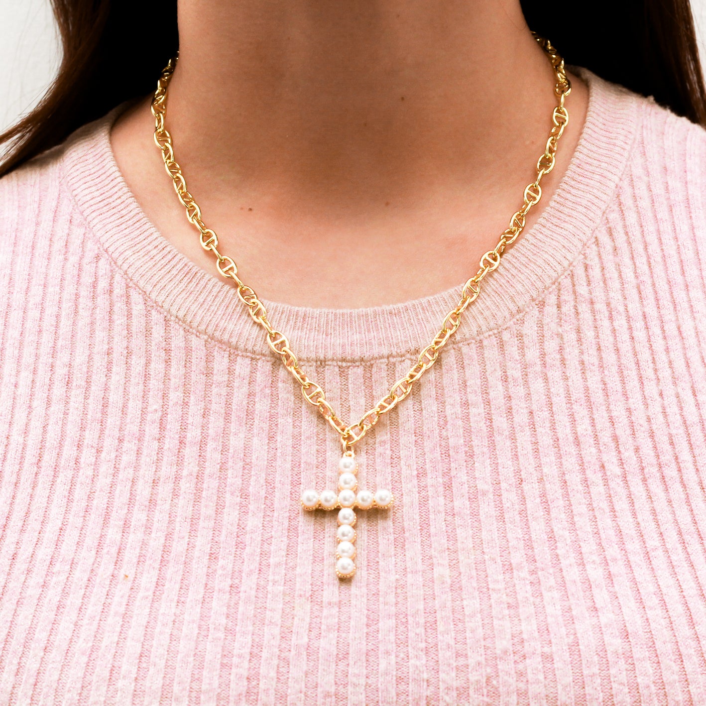 Collar en baño de oro 18k