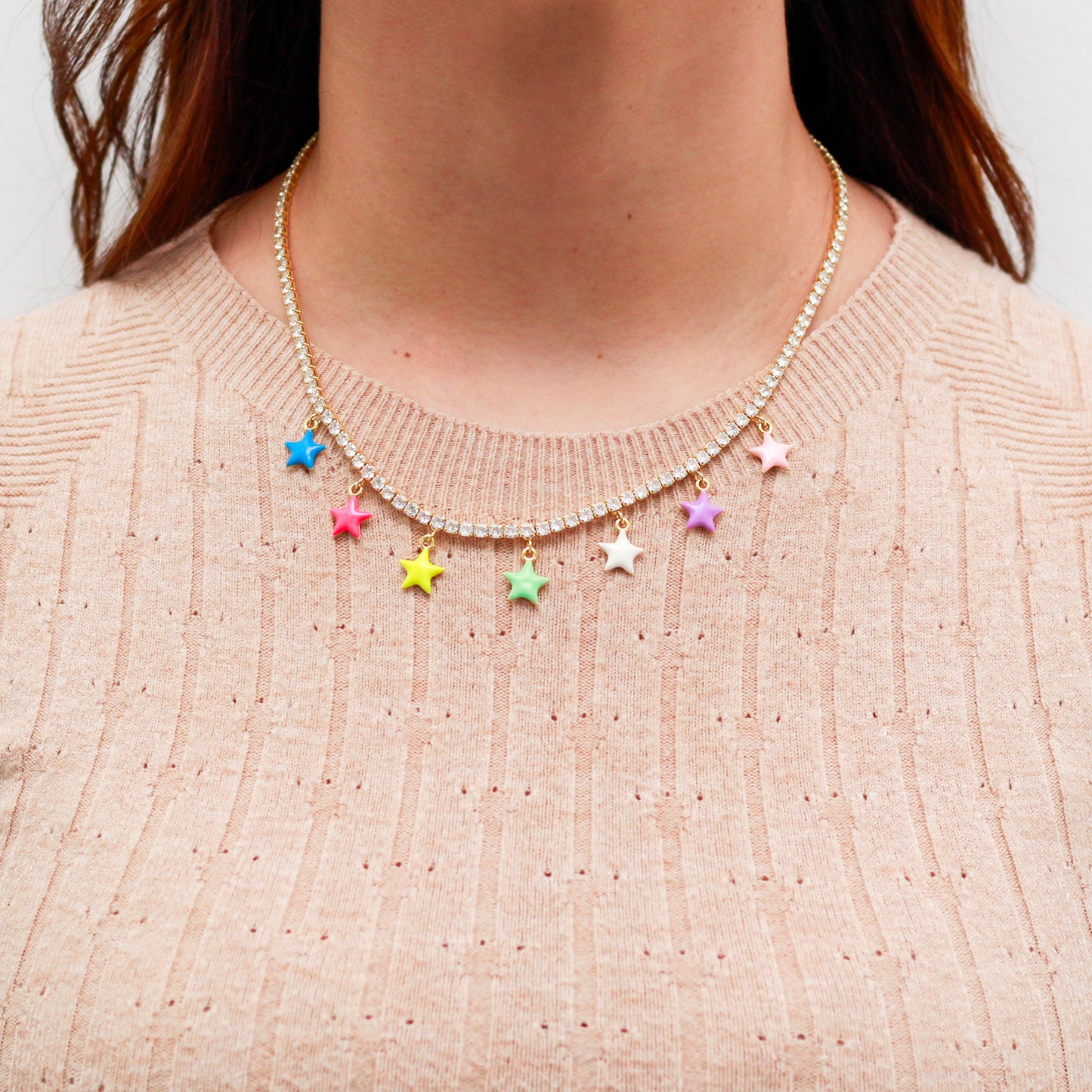 Collar en baño de oro 18k