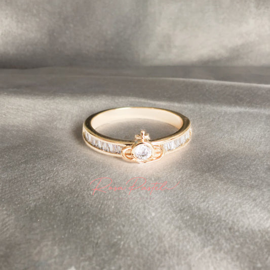 Anillo baño de oro 18k