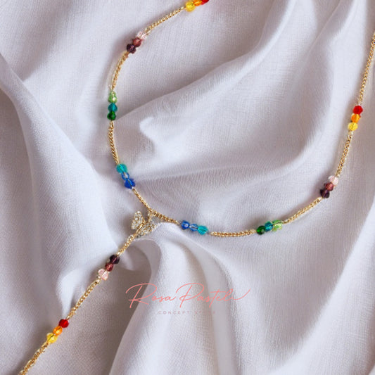 Collar en baño de oro 18k