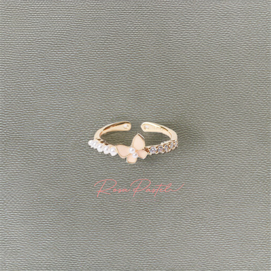 Anillo en baño de oro 18 k
