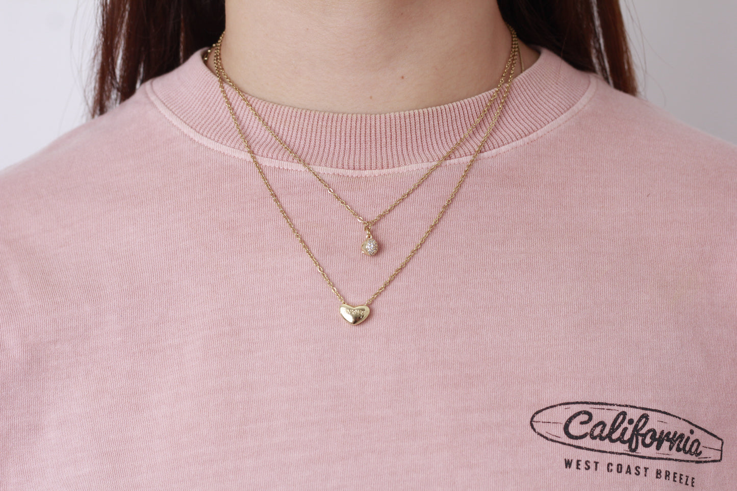 Collar en baño de oro 18k