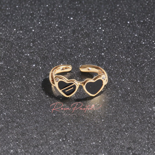 Anillo en baño de oro 18k