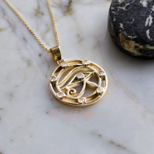 Collar en baño de oro 18k