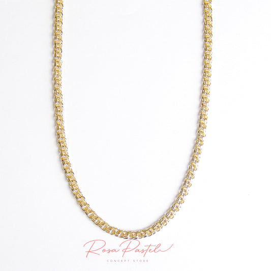 Cadena baño de oro 18k