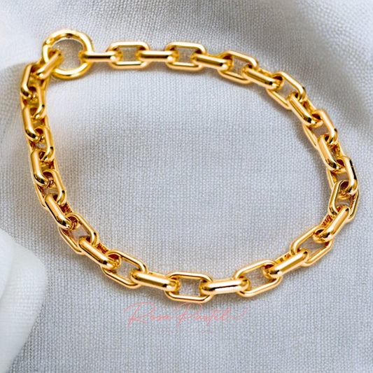 Cadena en baño de oro 18k